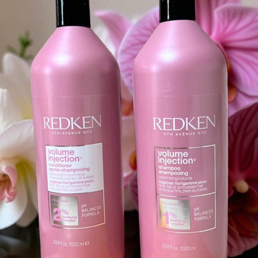 Redken Volume Injection Shampoo and Conditioner 33.8 oz
